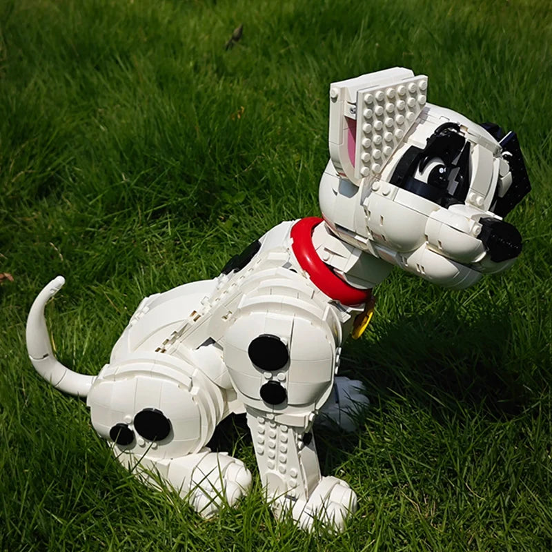 1722pieces Cute Puppy Building Blocks Animal Dog Model Diy Assembly Brick Toys Kids Christmas Gift Compatible With Set 43269.