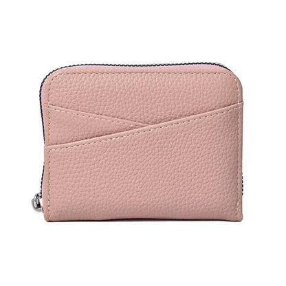 Multi-Pocket Portable PU Leather Wallet Japanese Wallet Coin Bags Multi-Card Slot ID Card Holder Coin Zipper Purse For Women.