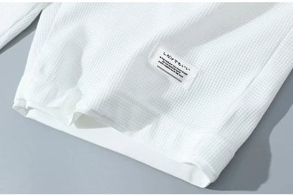 Summer 2025 Men's breathable fitness set, round-neck sports short-sleeved T-shirt + casual running shorts, 2-piece set, M-3XL.