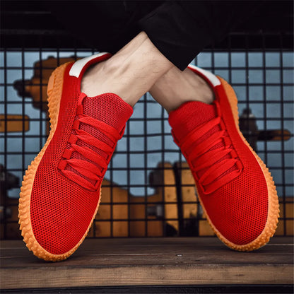 Men Running Sneakers Breathable Mesh Sport Shoes Flat Soft Man Shoes Fashion Training Jogging Footwear shoes for men.
