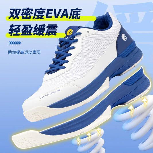 FitVille Professionelle Tennisschuhe für Herren, Soprt-Schuhe, Trainings-Sneaker, rutschfest, schweißabsorbierend, geschwollene Füße, Fußgewölbeunterstützung