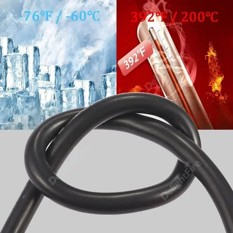 Red Black Silicone Cable Heat Resistant Silicone Wire Flexible Tinned Copper Stranded Wire For Auto Battery Solar Panel Inverter.