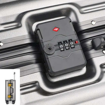Studentenkoffer mit Aluminiumrahmen, großes Fassungsvermögen, Trolley-Koffer, neue, starke und langlebige Passwortbox, Herren- und Damen-Universalrad.