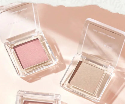 Judydoll Monochrome Blush Portable Silky Cream Multipurpose Blusher Eyeshadow Nude Natural Brighten Skin Tone Makeup Cosmetics.