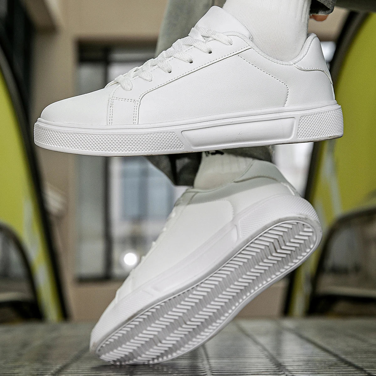 PU Leather Men Shoes Sneakers Trend Casual Shoes Leisure Male Sneakers Footwear Men Vulcanized Shoes Couple Shoes Women Shoes.