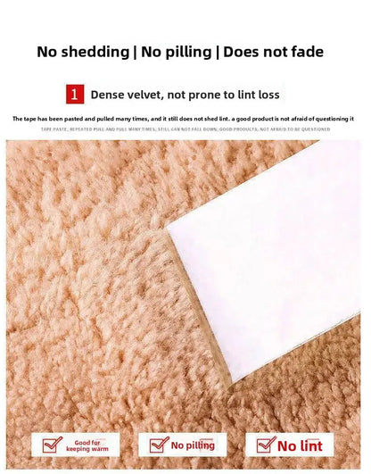 Men's Casual Thickened Fleece Lined Loose Fit Hoodie And Cardigan Set Warm Autumn Winter Clothing Sheepskin Velvet Outerwear.