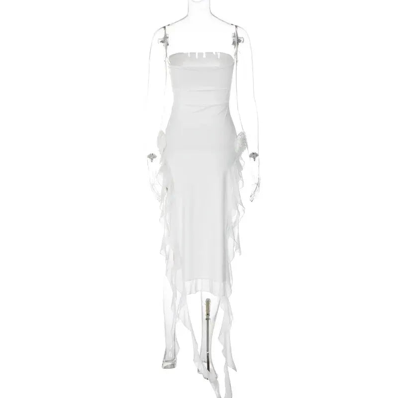 Hawthaw Frauen Party Club Abend Streetwear Urlaub Bodycon Midi Kleid 2024 Sommer Kleidung Großhandel Artikel Für Business.