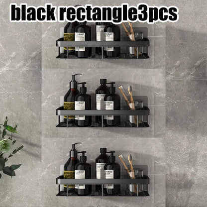 Badezimmer nicht perforiert Saugnapf dreieckiger Korb Lagerregal Waschbecken Wandmontage Küche Badezimmer Lagerregal