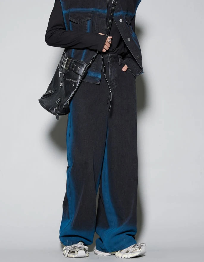 Denim Jacket T-shirts Pants Suits for Men No Logo Man Trousers Sets Luxury Summer Clothes Short Quarter Sleeve Outfits Tee Chic.