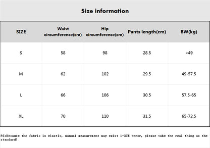 quick-drying women's running shorts sports layer elastic waist active sports shorts with pockets yoga shorts.