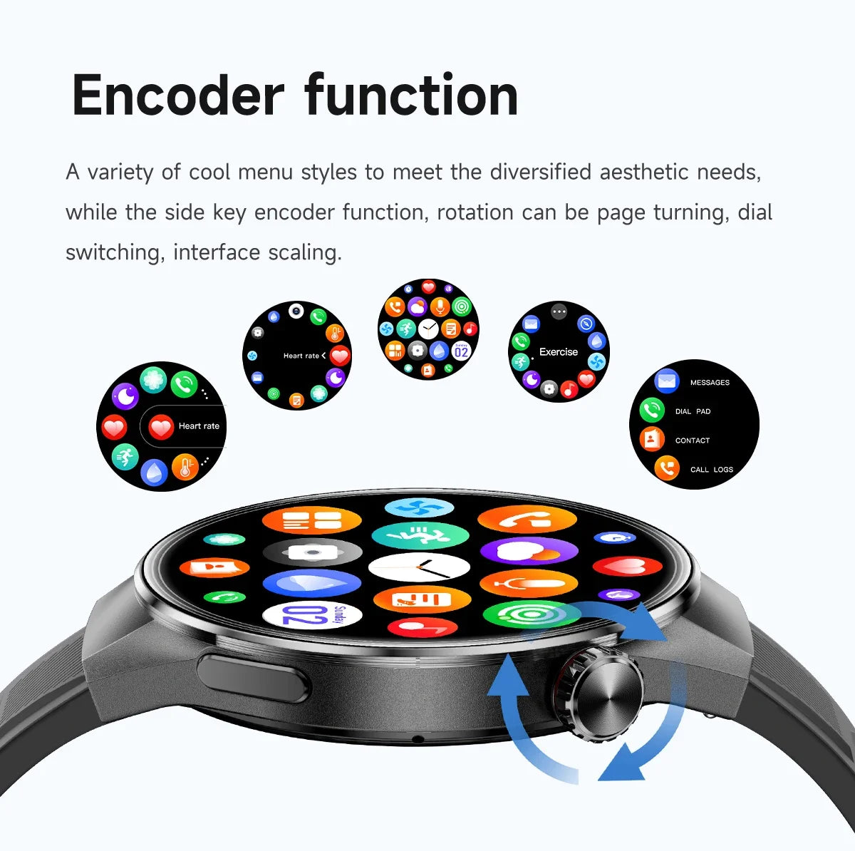 2025 New Originl Watch G5 PlUS Smart Watch 1.75" HD AMOLED Screen GPS track Heart Rate Bluetooth Call Compass Smartwatch for Men.