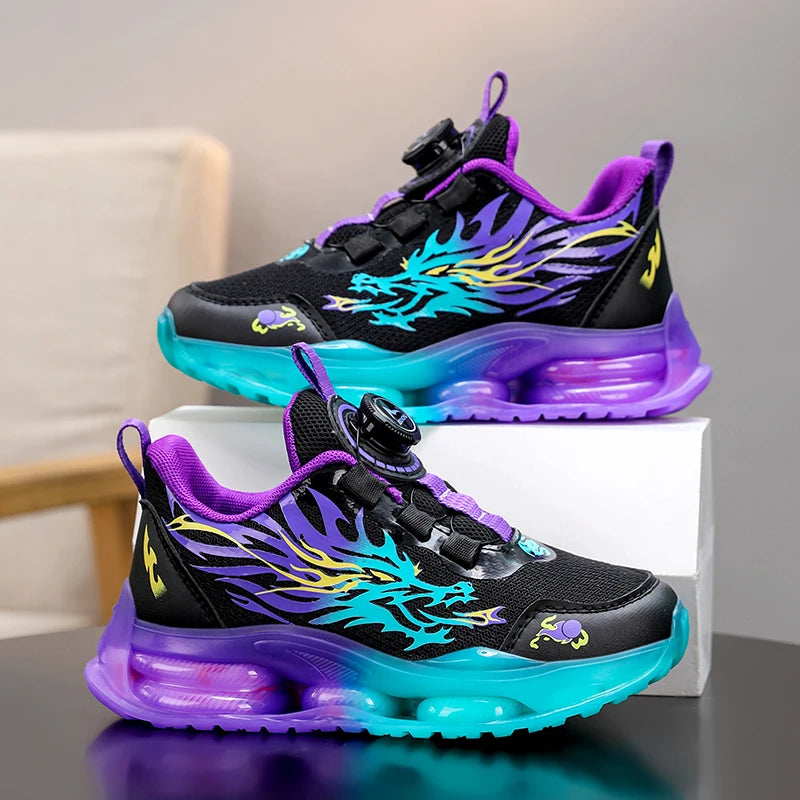 Autumn Origin Children Sneaker Boys Shoes 4 To 10 Years School Kid Sports Shoes Anti-slip Fashion Trainer Boy Sneaker.