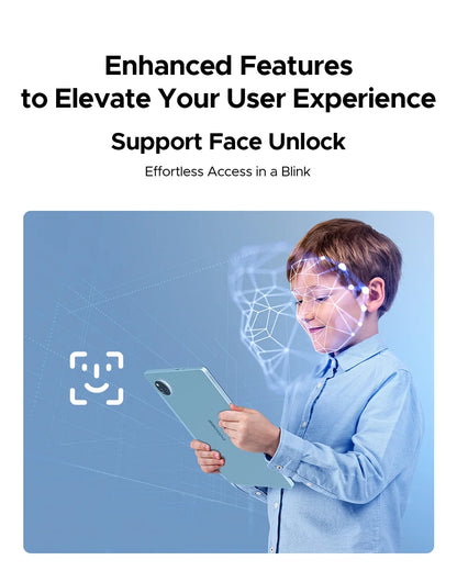 DOOGEE Tab A9 Pro+ Tablet PC Android 15 Dual Speakers 11'' Screen 30GB RAM (6GB+24G) 128GB 8580mAh Battery Widevine L1 Smart Pad