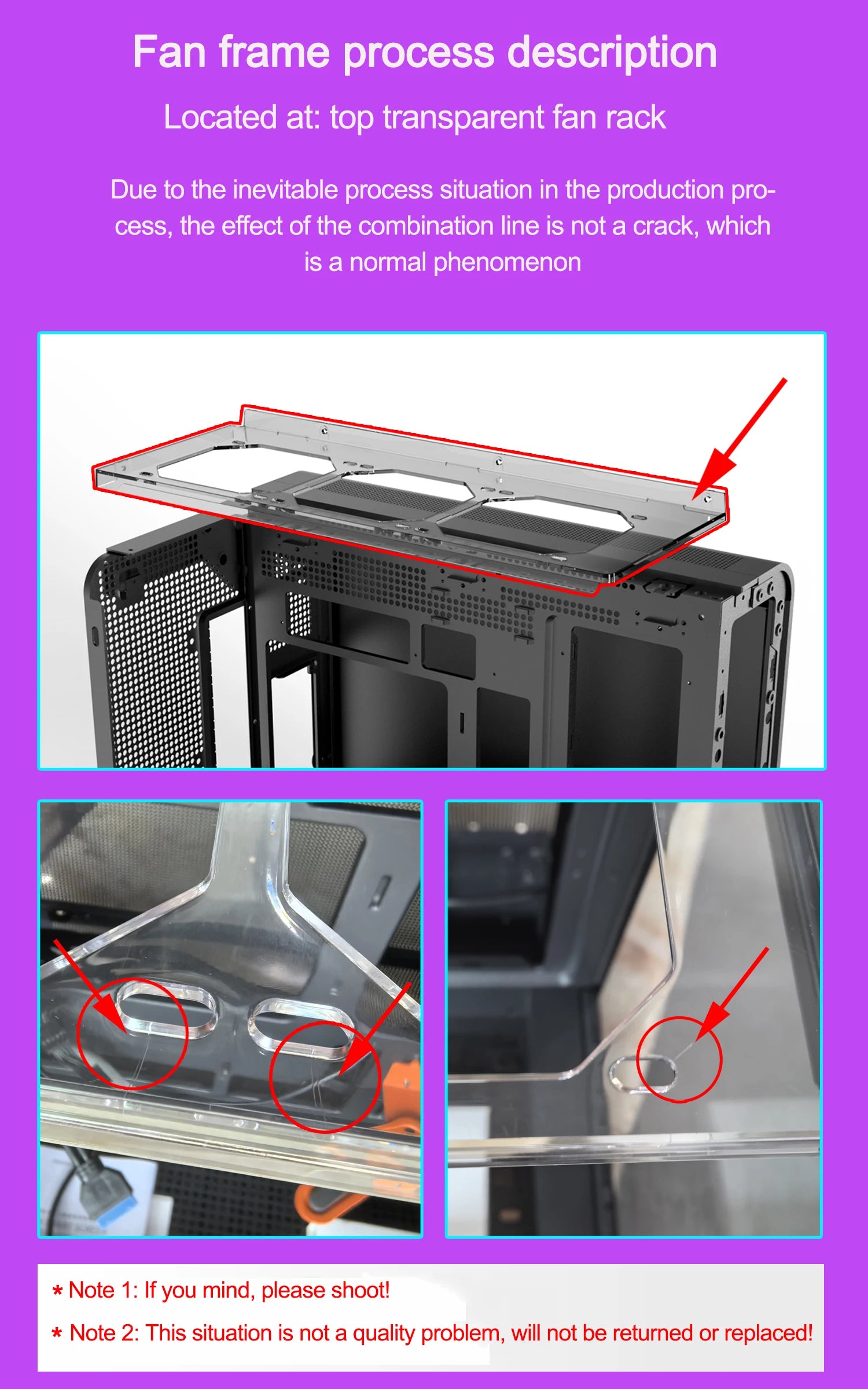 X-GAMERX HUANYI WING MATX Seaview room Case Vertical Desktop Computer 360 Water-cooled Chassis TYPE-C Interface With Screen.