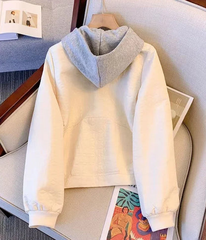 Frühling Herbst Damen Bomberjacken mit Kapuze, kurz, Vintage-Angebot, neu in Outerwears, weibliche Baseball-Fliegermäntel, eleganter Verkauf