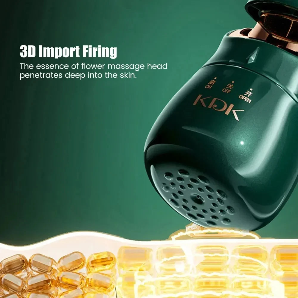 3 In 1 Facial Lifting Device Neck Facial Eye Massage Face Slimmer EMS Beauty Skin Tightening Wrinkle Anti Aging Face Massager.