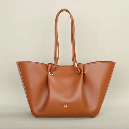 PG Atmosphere Brand Multifunctional Large Capacity 2025 New Fashion PU Artificial Eco-Friendly Leather  Single Shoulder Bag.