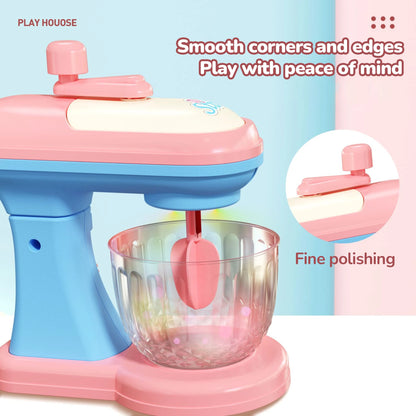 Simulated Kitchen Toy Play Set Miniature Food Pretend Play House Appliance Laundry Cookware Children Role-Playing Toys Girl Game