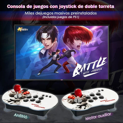 Retro Video Game Console Joystick MT6/M9  Retro Video Game PS1 Double Battle Wireless Controller Console Arcade Game,15000.