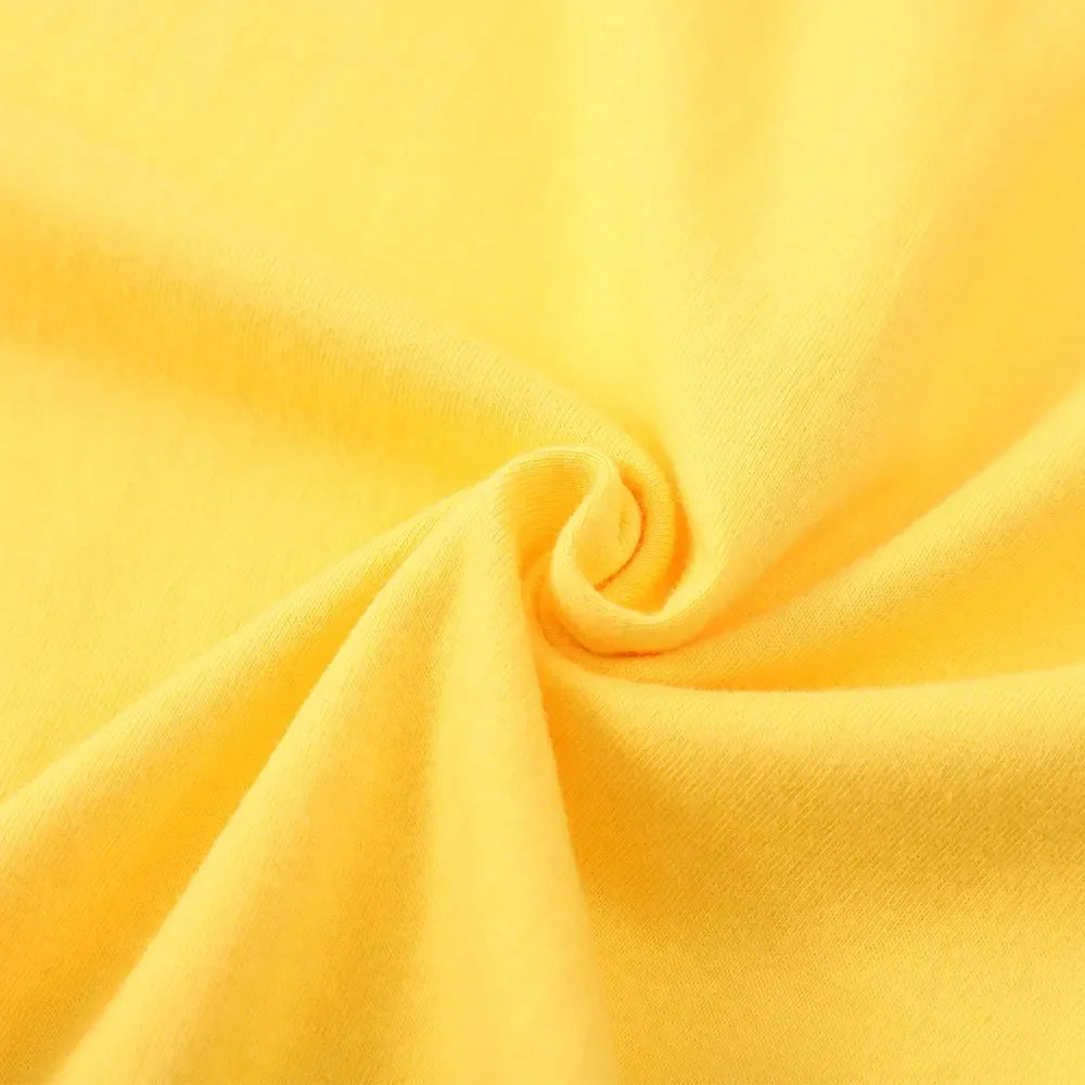 Banana Men's Casual Short-sleeved T-shirt with 100% Cotton Fashion print Tees oversize.