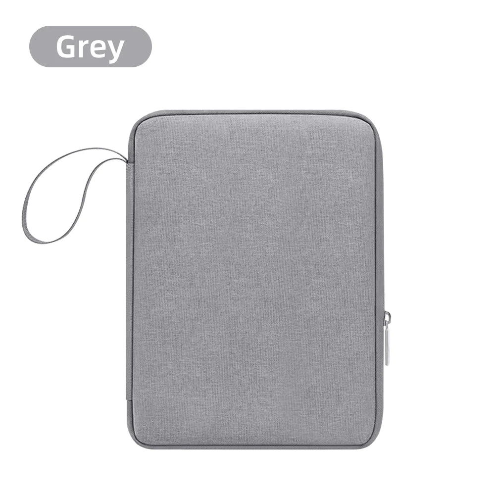 Tablet Handbag Case for 9-13 inch Tablet for 2024 New iPad Air 11/13 Pro 11/13 Sleeve Carrying Case Protective Travel Bag.