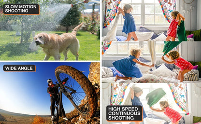 NBD 4K Digital Camera Ultra 48MP Camera Vlogging Camera with Wide Angle Lens 16X Digital Zoom 3.0 Inch Screen Camera.