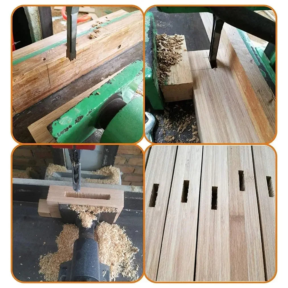 Quadratische Loch Bohrer Adapter Bohrer Befestigungs Halterung Professionelle Befestigung Joint Mortiser Bit für Holzbearbeitung Werkzeuge