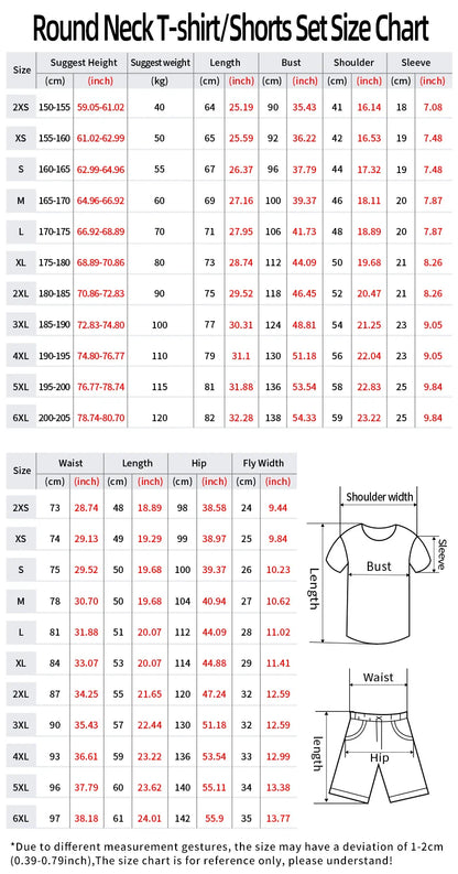 Summer Los Angeles Letter 3D Graffiti Pattern Men's Suit 2 Pieces Set Casual Suit Sports Set Men's Tracksuit Oversized Clothes.