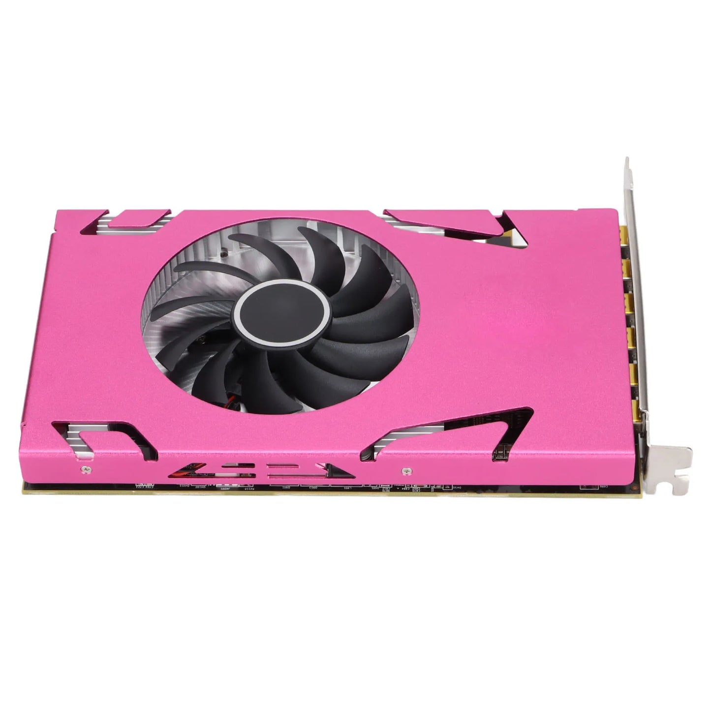 PC Graphics Card Graphics Card R7 350‑4G 6Mini DP GA Pink Six Screen Single Slot Graphics Card for Win System Graphics Card.