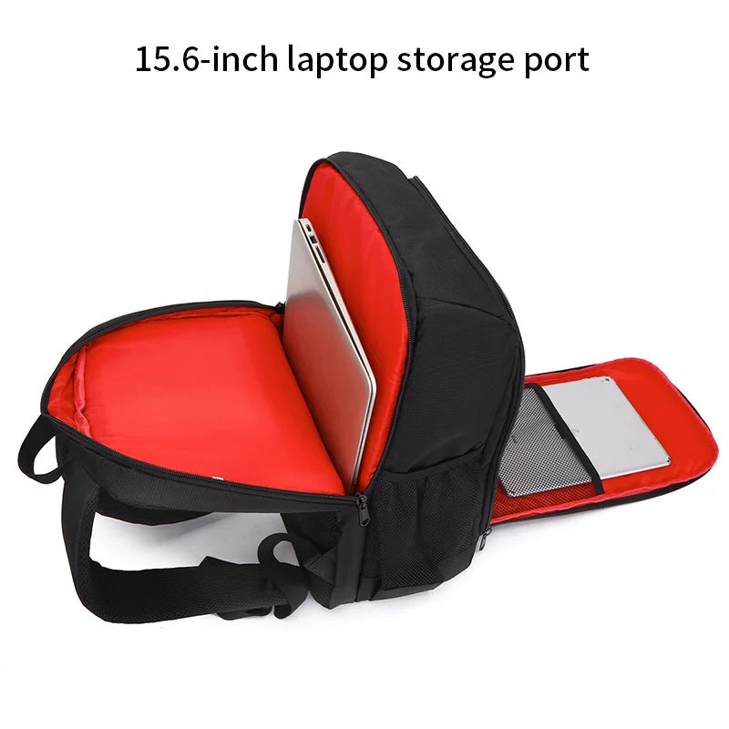 SLR digital camera backpack outdoor large capacity SLR camera bag 15.6-inch laptop backpack can accommodate SLR cameras and mult.