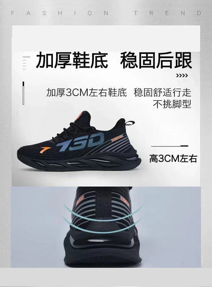 2025 Casual Sneakers for Men Slip on New Fashion Breathable Running Shoes Outdoor Gym Sports Shoes Walking Training Tennis Shoes.