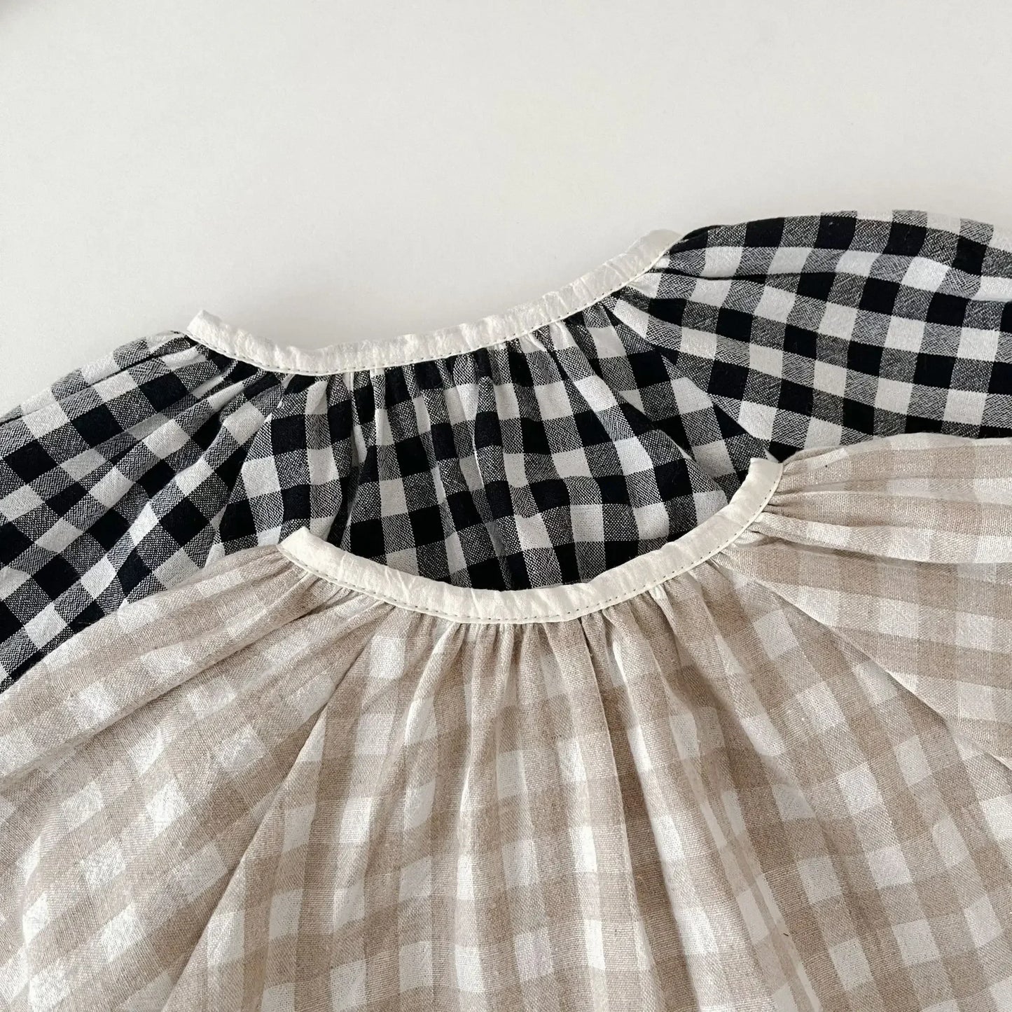 Frühling Herbst Ins Neugeborenen Plaid Langarm Body Lose Junge Baby Onesie Casual Kind Mädchen Baumwolle Strampler Kleinkind Kleidung.