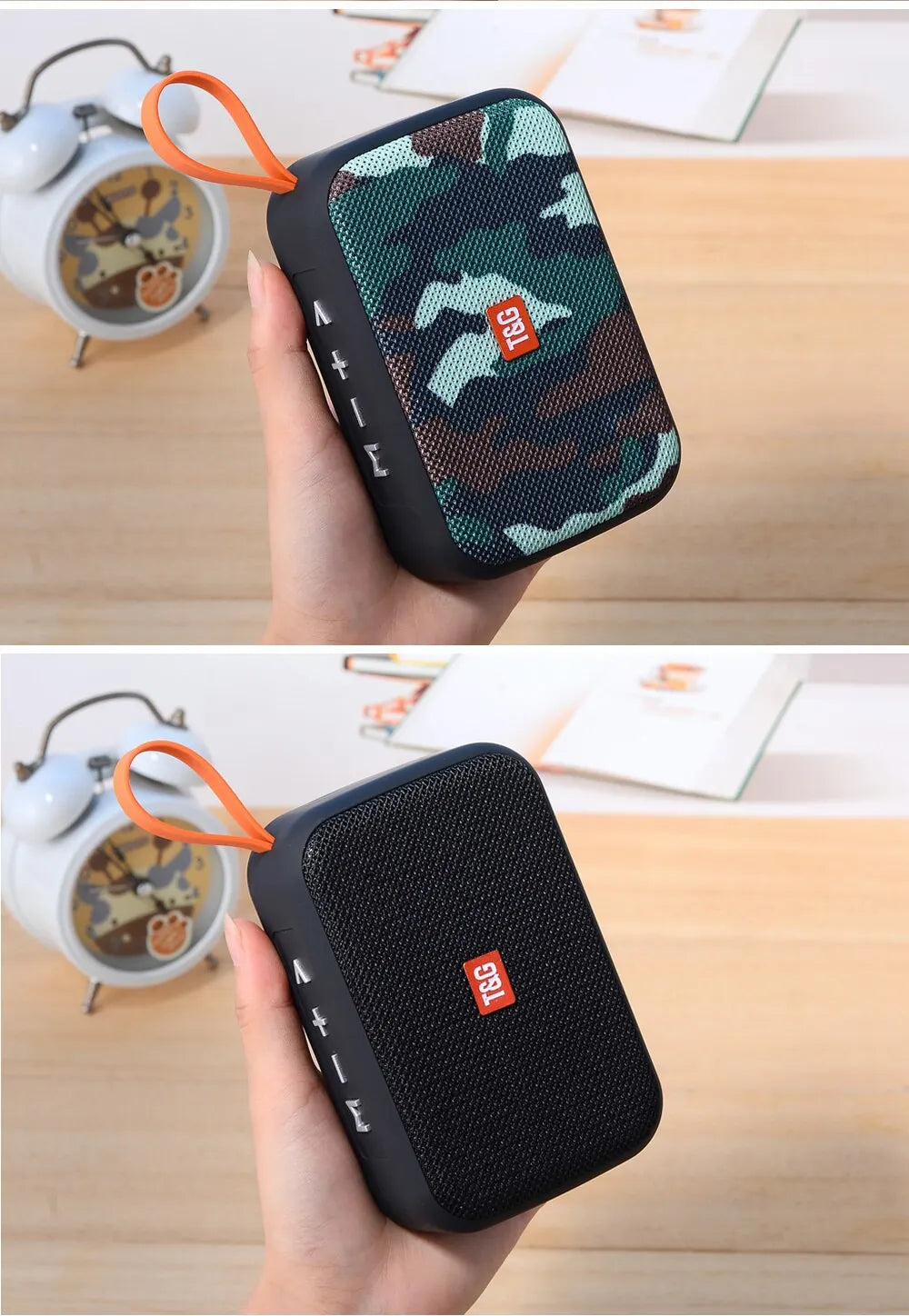 Speaker TG506 Portable Mini Wireless Soundbar Bluetooth 5.0 Outdoor Indoor HIFI Loudspeaker Support TF Card FM Radio Waterproof.