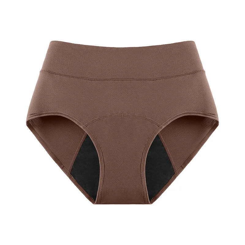 3-Layer Leakproof Menstrual Panties Ladies High-waisted Physiological Pants Icysilk Incontinence Breathable Sport Briefs XS-4XL.