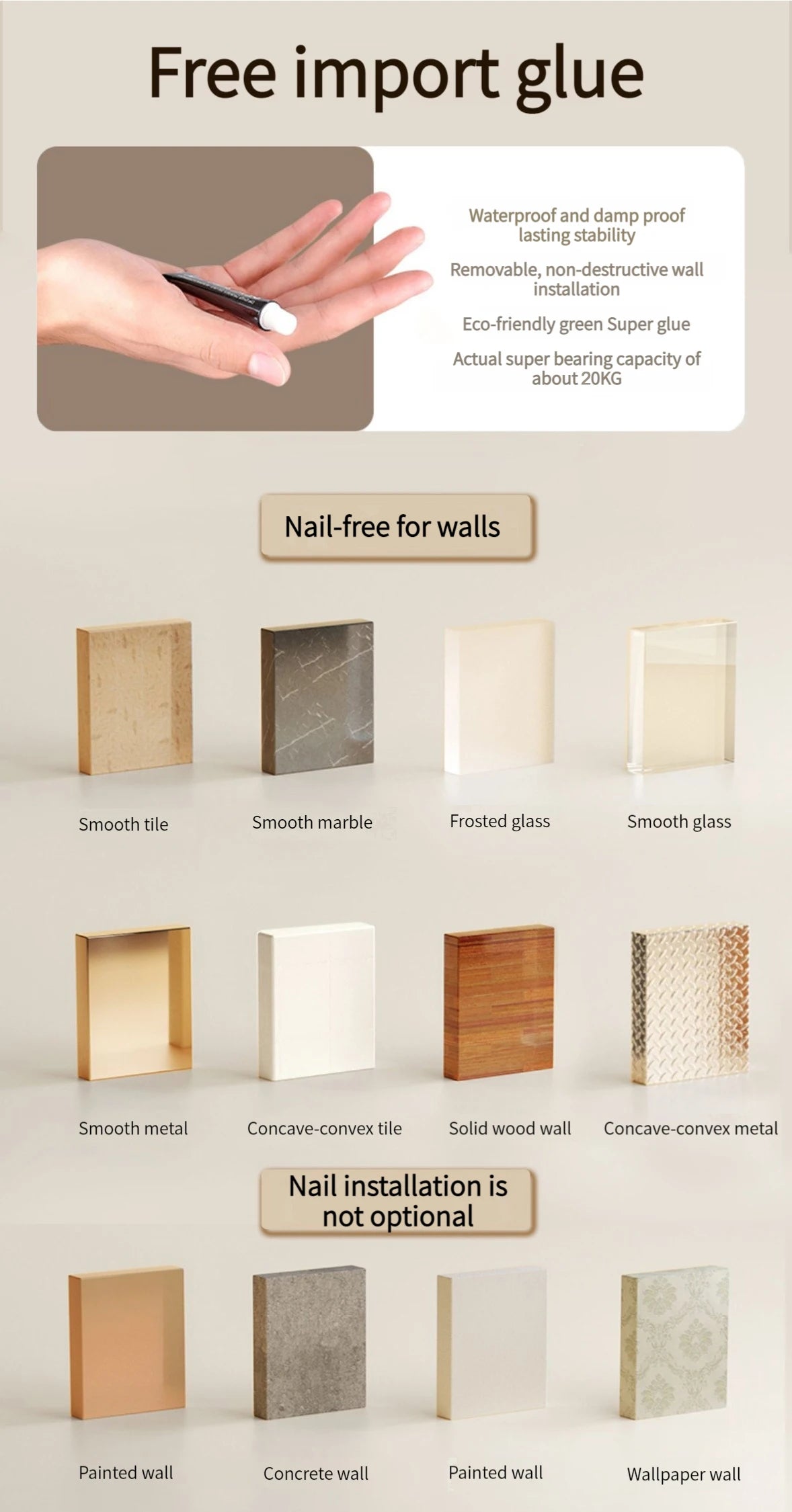 Kein Bohren Toilettenpapierhalter Wandmontierter Toilettenpapierhalter aus Aluminiumlegierung Taschentuchhalter Badezimmer Taschentuchhalter Badzubehör