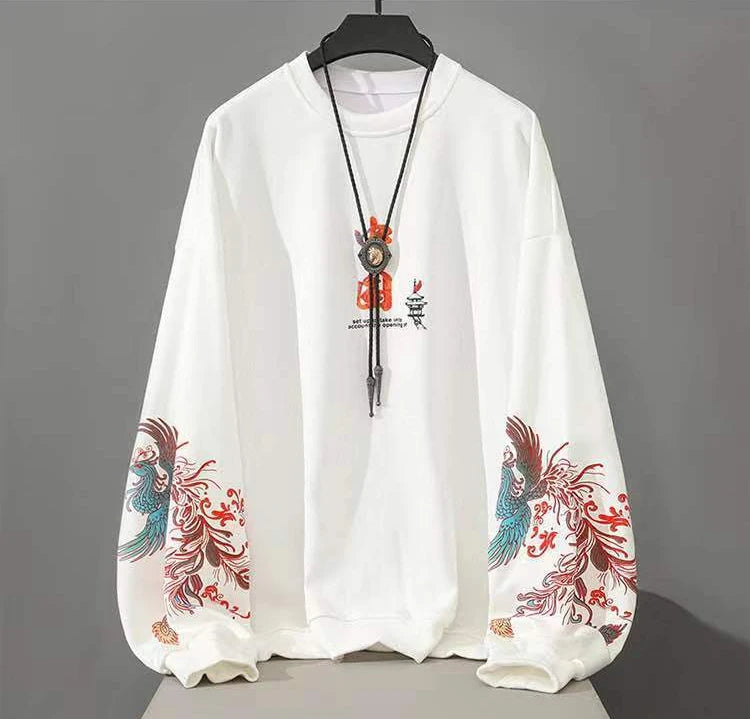 Chinese Style Essentials Hoodies Woman Winter Tops Coquette Star Clothes Autumn Pulovers Hooded Sweatshirt Women Grunge Vintage.