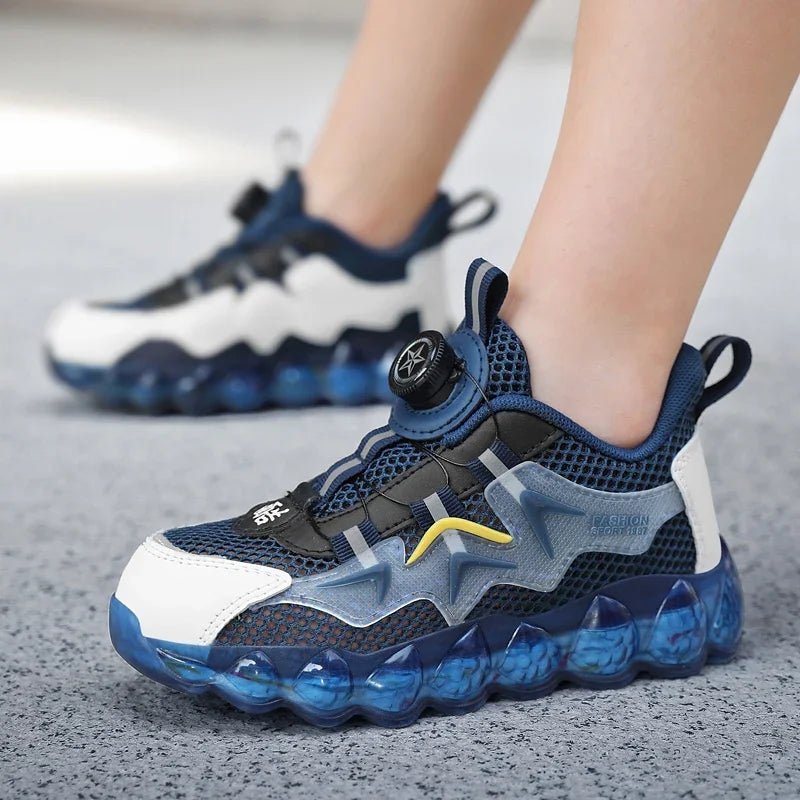 Luxury Boys Sneakers Children Casual Shoes 2023 Fashion Kids Sneakers Athletic Sports Tennis Shoes for Boys 7 To 12 Years.