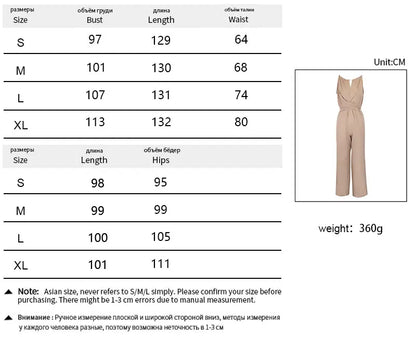 Women's Jumpsuits Summer Sleeveless Solid Fashion Bandage O- Neck Sexy Slim Folds Jumpsuits Casual Streetwear Simple Jumpsuits.