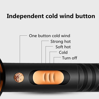 Kemei Powerful Electric Hair Dryer with Overheat Protection System New Hair Drying Machine No Hair Injury Water Ions Hair Blower