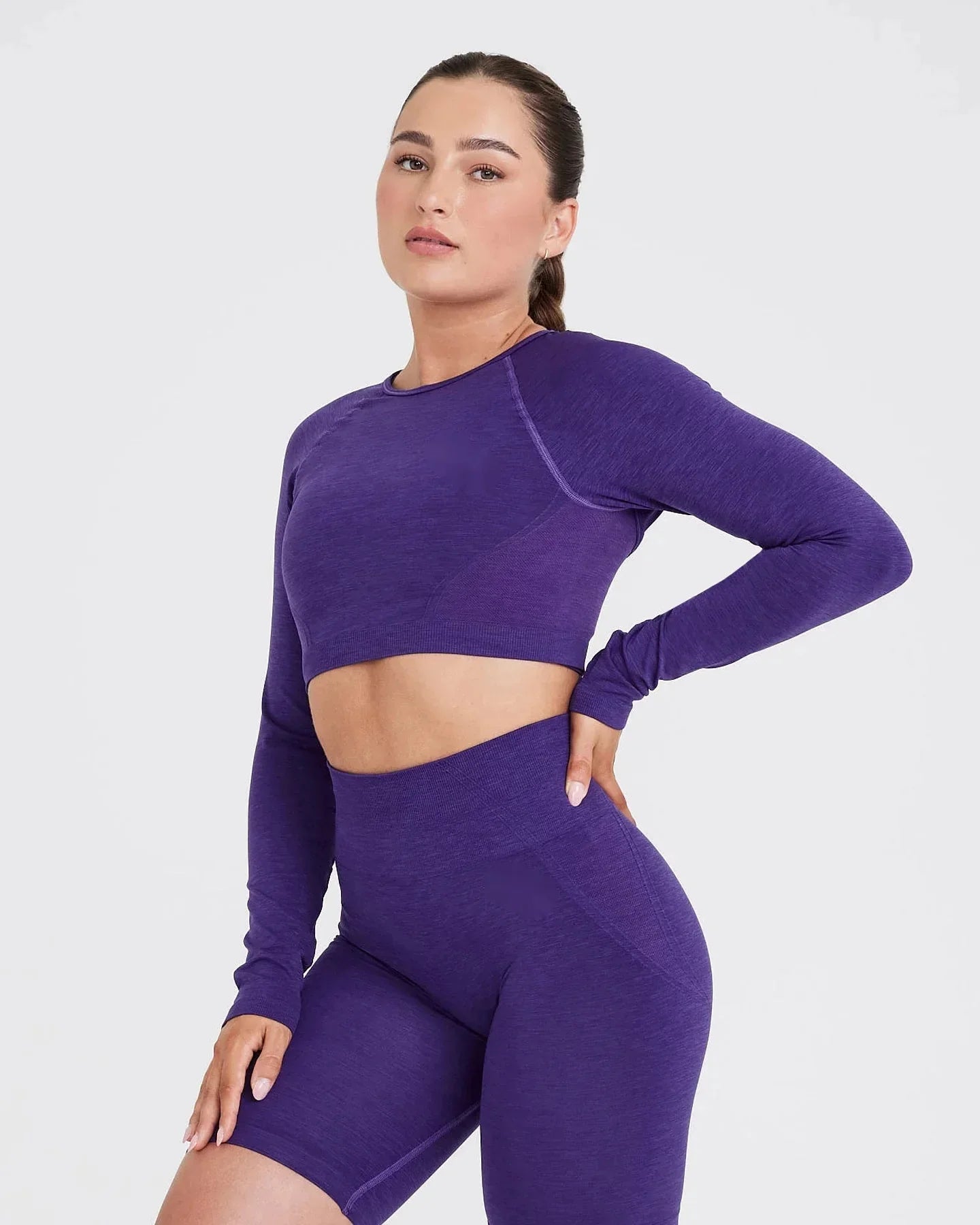 Seamless High-Quality Yoga Suit Effortless Oneractive Tight Scrunch Peachy Butt Gymwear Fitness Clothing For Women