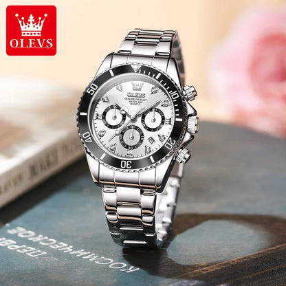 OLEVS 5632 Womens Watch Elegant Luxury Quartz Watch Zircon Scale Waterproof Luminous Automatic Date Ladies Watch Gifts Original