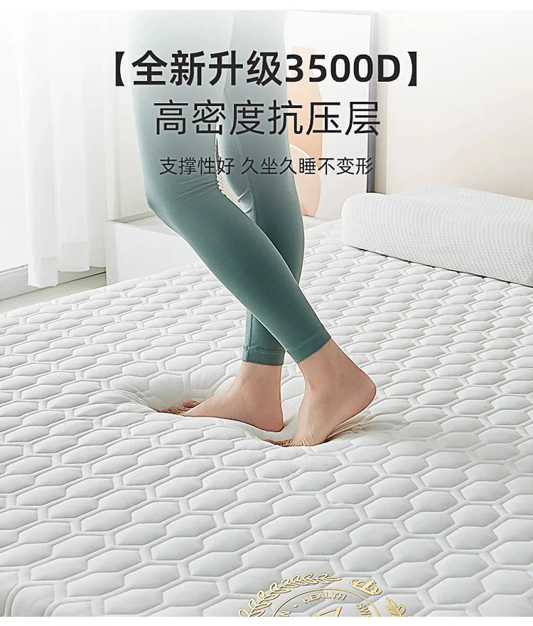 Fünf-schichtige material zusammensetzung matratze verdicken 4/7 cm Haushalt Einzel Doppel Schwamm latex füllung matratzen Tatami Boden Matte