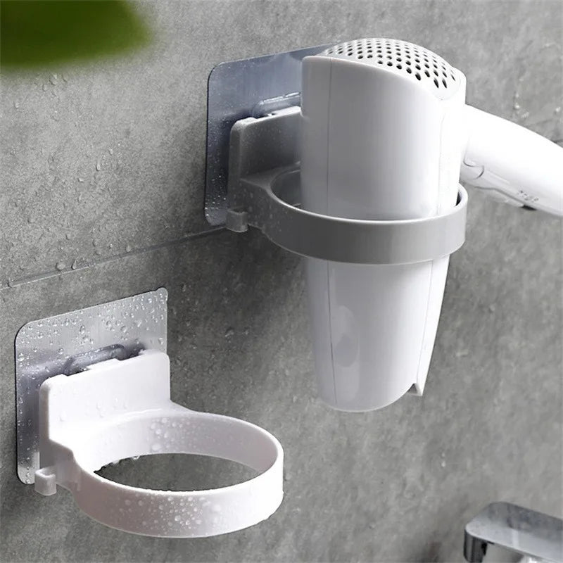 Neue Spirale Wand Montiert Haartrockner Lagerung Organizer Rack Halter Aufhänger Verwendung Im Badezimmer Salon Stylist Werkzeug Trockner Organisieren