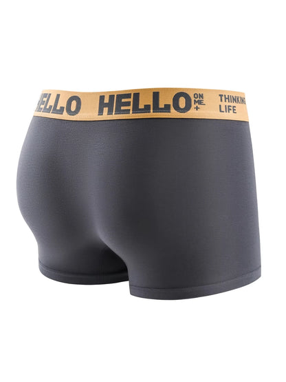    4 Teile/satz Zufällige männer Unterwäsche Mode Trendy Bequeme Weiche männer Boxer Briefs Slim Lose Fit Athleisure männer Hosen