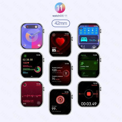 New Watch Series 10 Mini For Apple Watch 10 SmartWatch Men 3D Surround Music Video NFC Bluetooth call smartwatch For Android l0S.