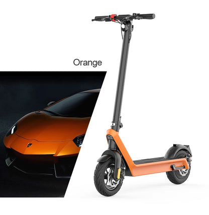 HX X9 plus Folding Electric Scooter 500W 36V15.6Ah 10-inch Tire Lightweight E-Scooter Adult Urban Commuting EScooter