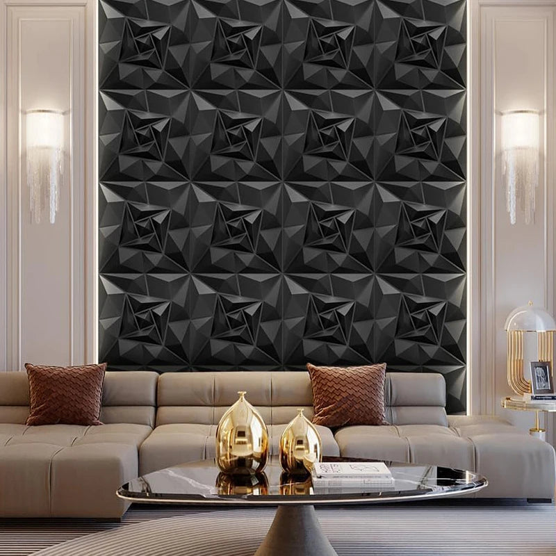 10pcs 30cm Esports games Creative Diamond Mosaic 3D Wallpanel Living Room Background Modern Three-dimensional wall sticker Decor