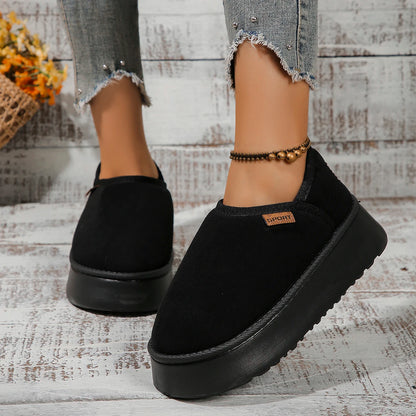 2024 New Classic Thickened Fluff Women's Snow Boots Comfortable Warm Ankle Boots Women Winter Ladies Shoes Chunky Botas Mujer