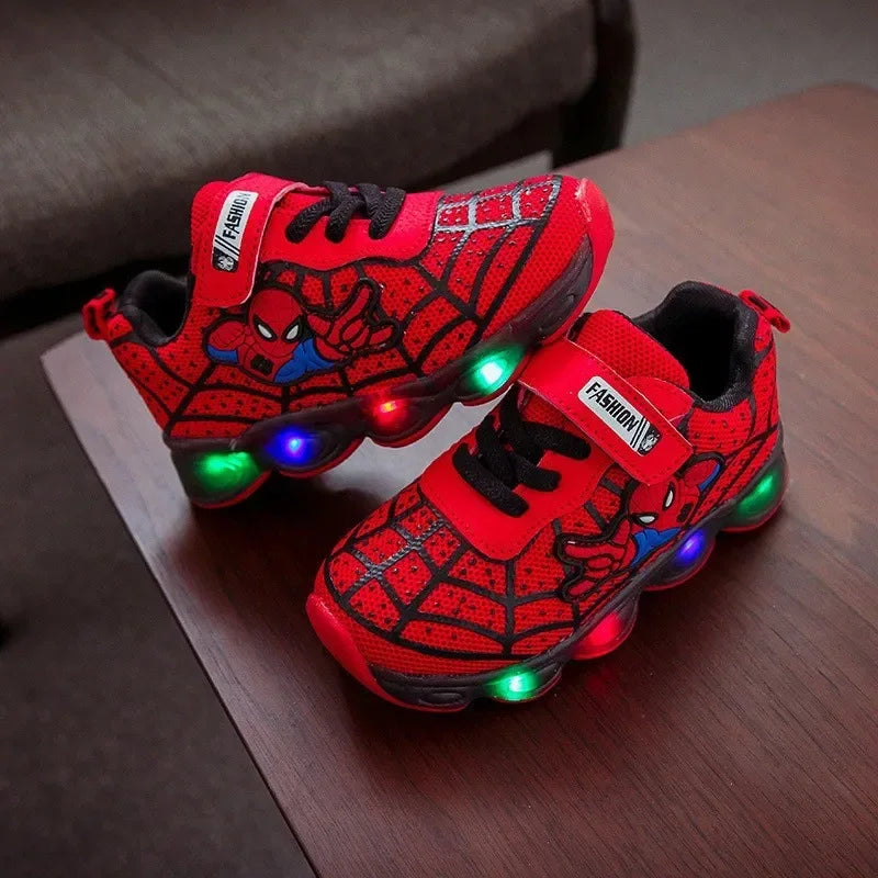 Autumn children's shoes, children's luminous shoes, men's and women's running shoes, baby flashing shoes, LED lights, sneakers