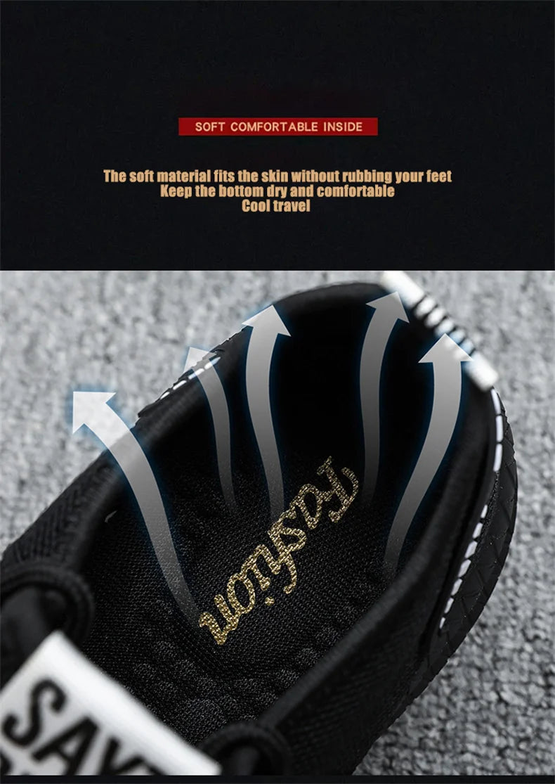 2023 New Spring Autumn Men's Shoes Sports All-match Middle-aged And Elderly Casual Shoes Breathable Fashion Men's Cloth Shoes.